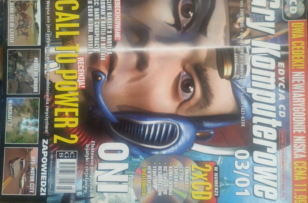 Miesięcznik Gry Komputerowe 7-8/97 i 03/01