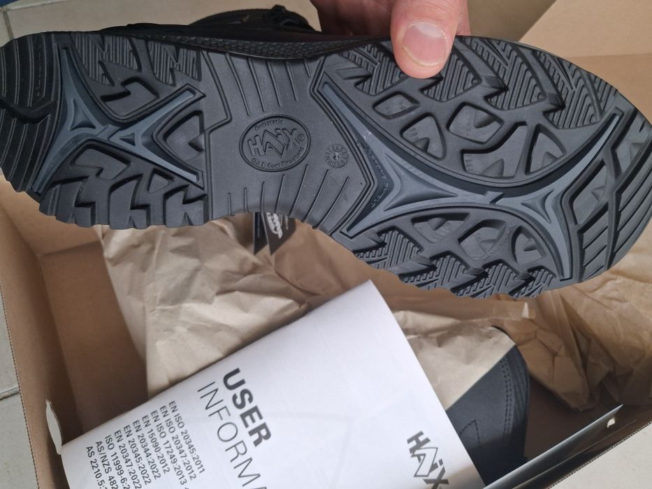 Botas militares Haix athletic fecho 42