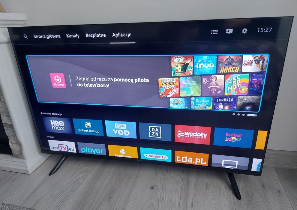 Philips 4K UHD TitanOS SmartTV Led Bezramkowy! Tanio!