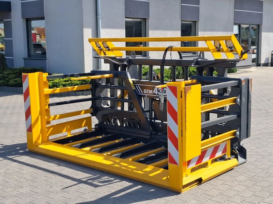 JCB Widły do podgarniana kiszonki, obornika  WLS 435, 437- Ładowarka kołowa volvo