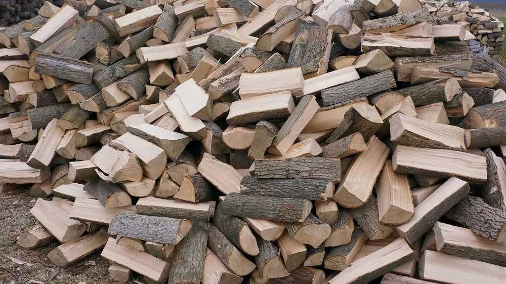 Sezonowane, połupane drewno kominkowe/opałowe z transportem