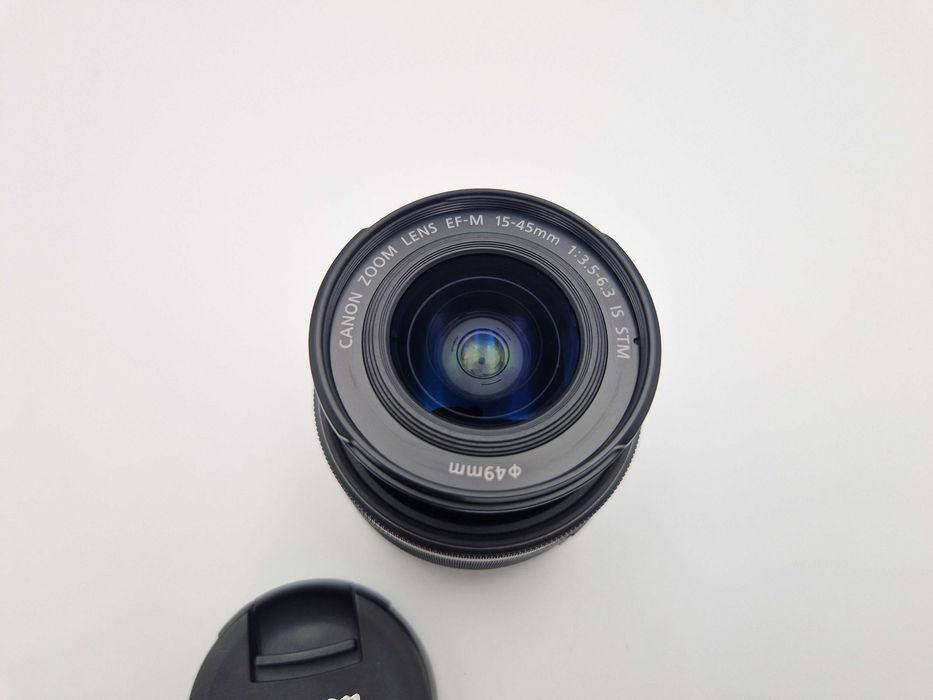 WYPRZEDAŻ Obiektyw Canon EF-M 15-45mm 1:3.5-6.3 IS STM - jak nowy