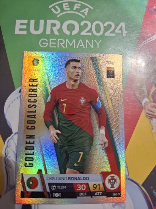 Topps Match Attax EURO2024 karta nr GG9 Ronaldo