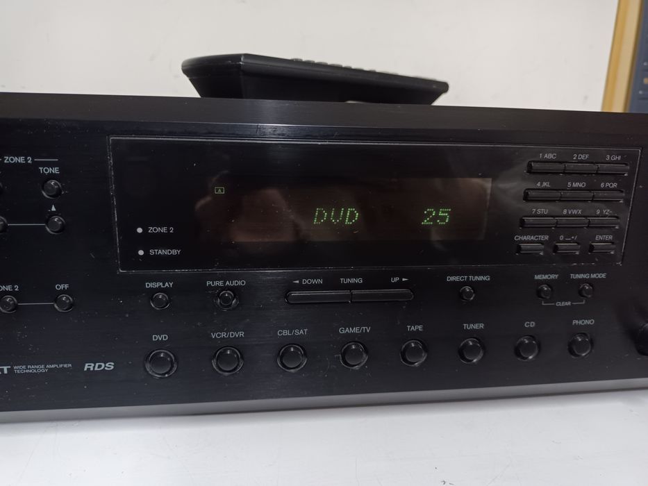 ONKYO TX-8255 amplituner 2.1 pilot