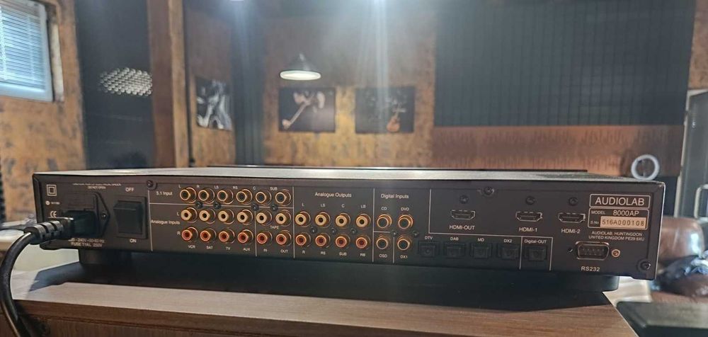 Audiolab 8000AP DAC\цап + підсилювач попередній