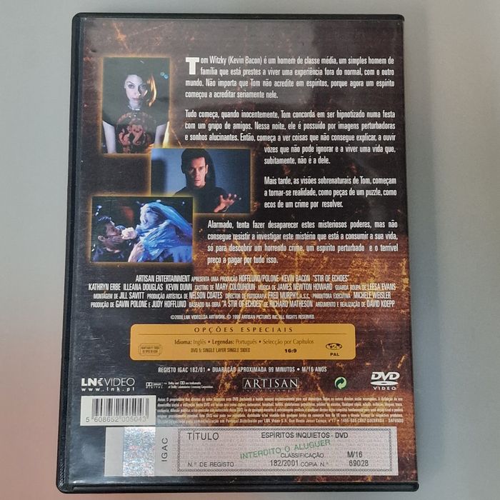 DVD Espíritos Inquietos