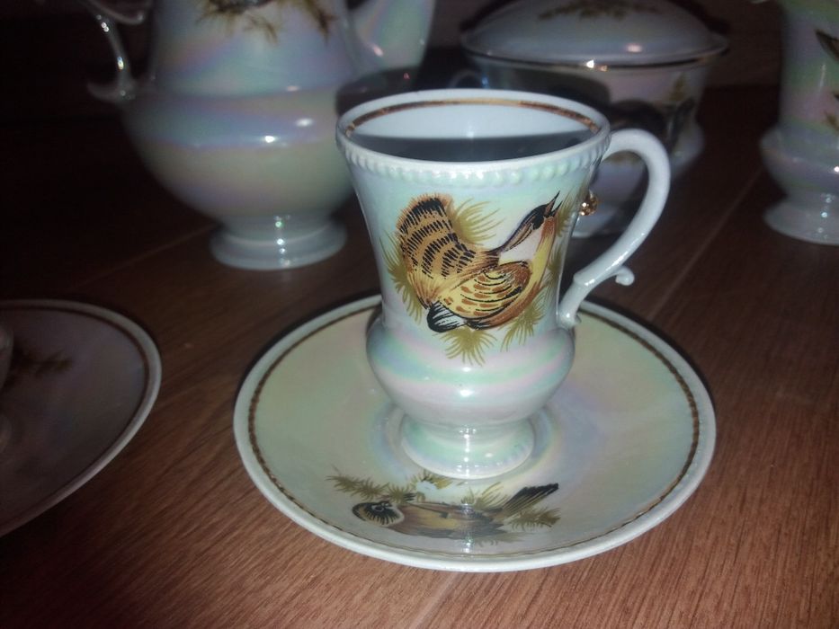 Сервіз фарфоровий з пташками  Коростень Новий