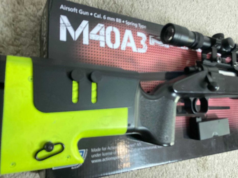 Airsoft Sniper + Mira