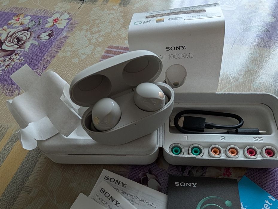 ІДЕАЛ Sony WF-1000XM5 ОРИГІНАЛ!!! TWS-навушники/Супер звук і шумодав