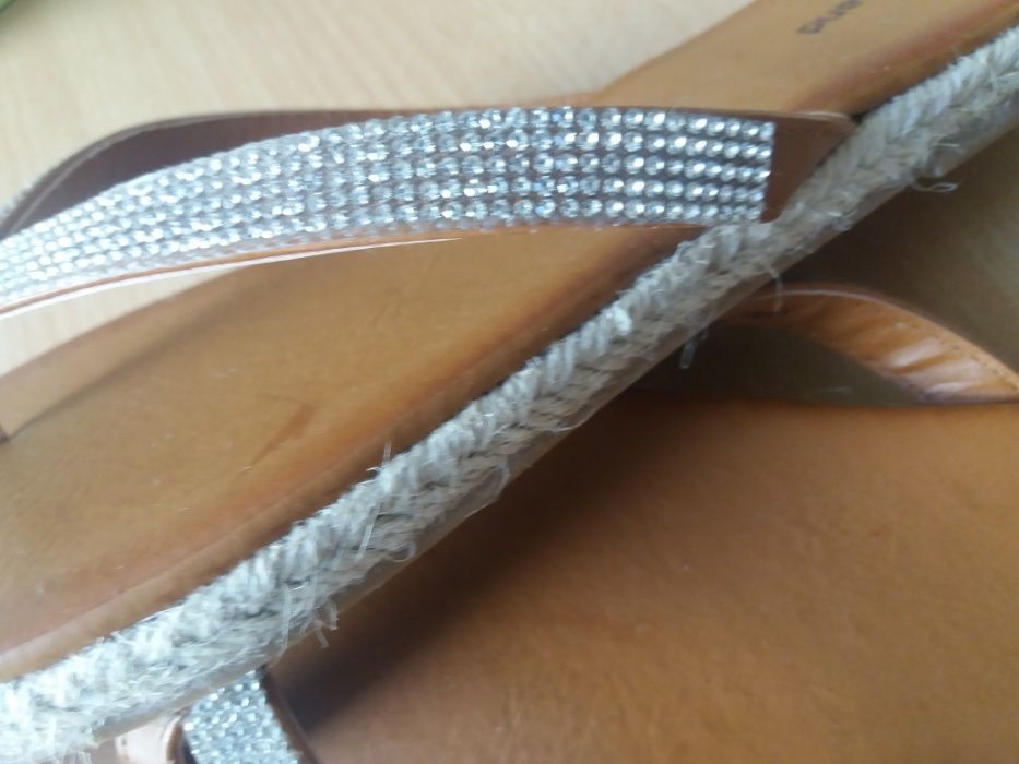 Nowe damskie japonki, deichmann rozmiar 37, buty na lato