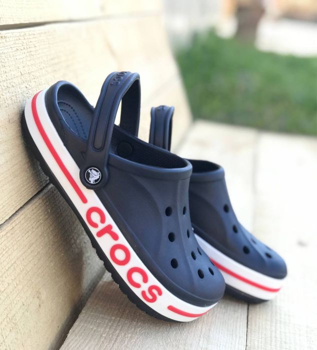 Чоловічі Крокси Crocs Bayaband Темно Сині Жіночі Крокси