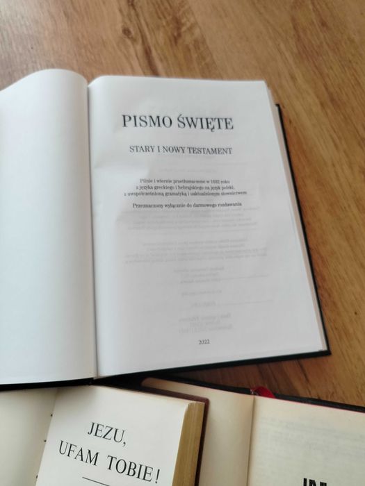 Pismo Święte, albumy, płyty CD i dewocjonalia