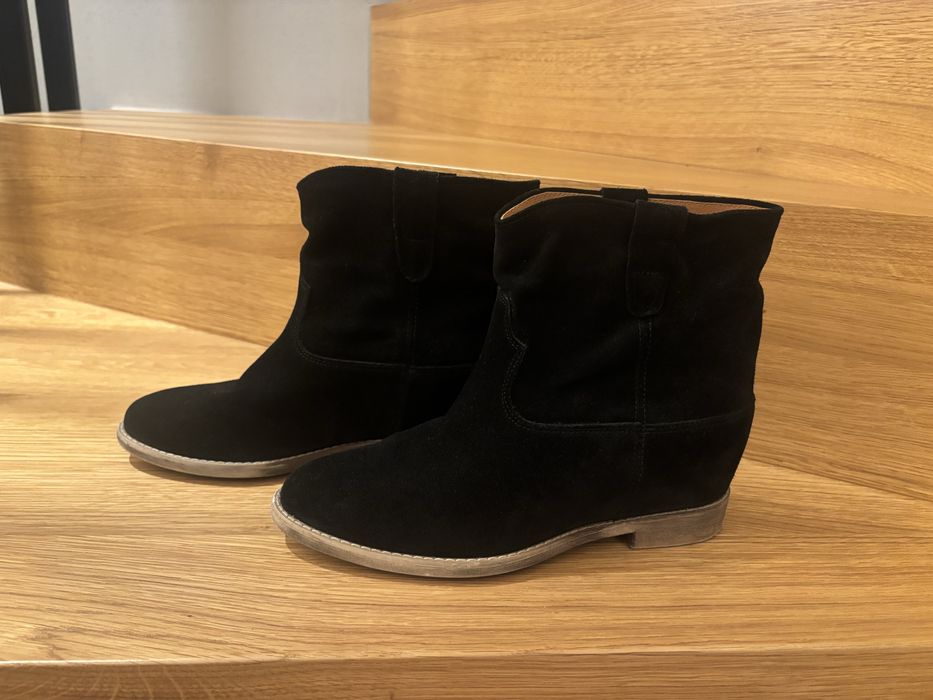Botki Shopping Center SC9 Venezia rozm. 39 czarne