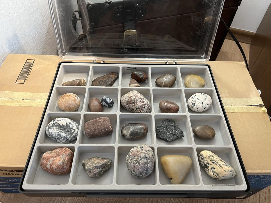 Minerały i kamienie szlachetne 20 numerów