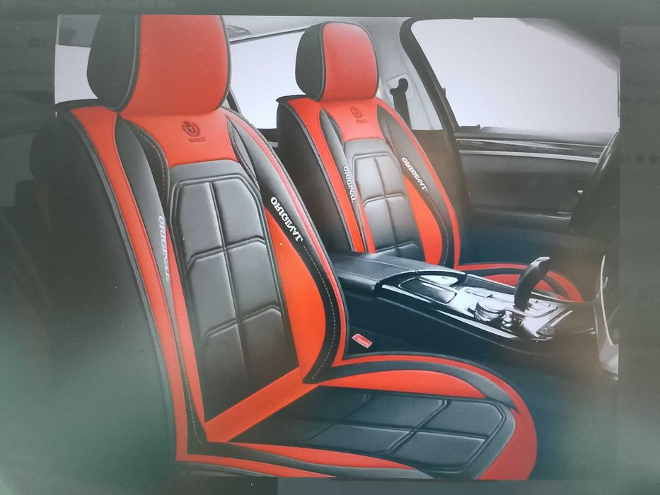 Piękne nowe pokrowce Premium ze skóry PU, 2 lub 5 miejsc, różne kolory