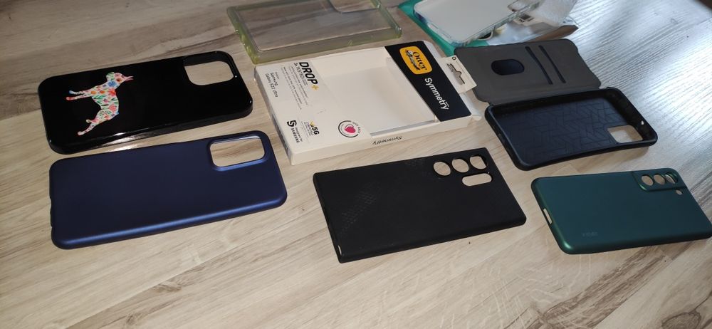 Etui gumowe Samsung xiaomi różne modele ochraniacze osłony plecki
