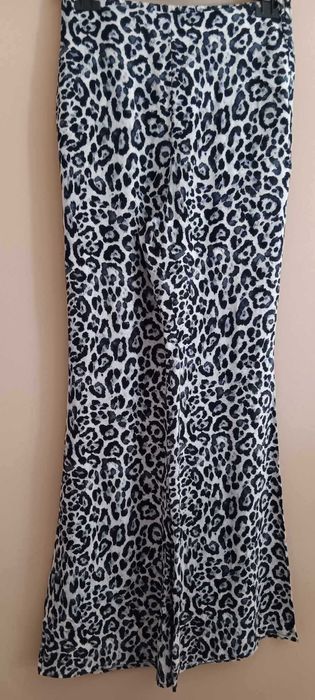 Calças fluidas leopardo -NOVAS com etiqueta