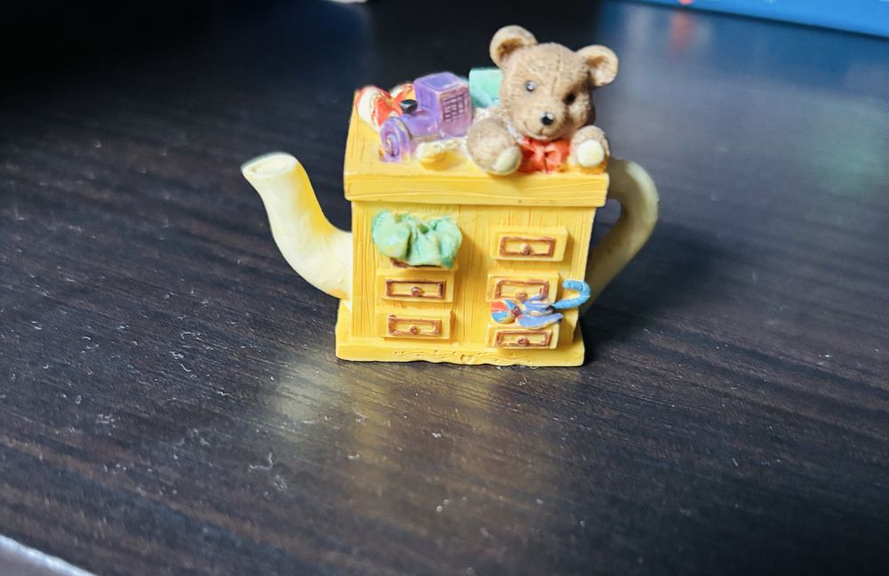 Coleção miniaturas chaleira