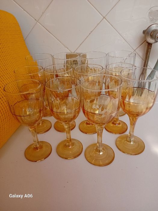 Copos e taças vintage