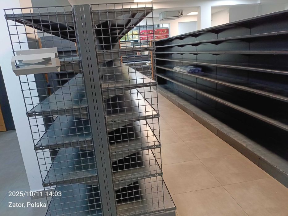 sklep wyposażenie regały chłodnie lady meble sklepowe