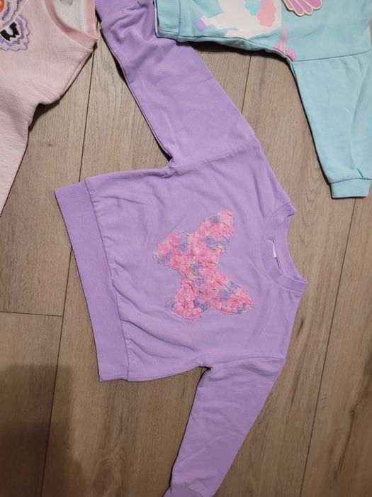 Zestaw 3 bluz dla dziewczynki