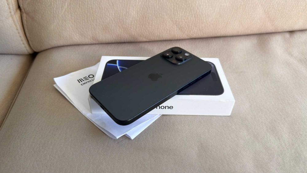 Vendo troco iPhone 16 Pro Max 256Gb Preto C/Fatura e Garantia Apple