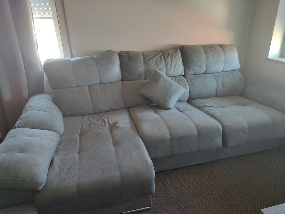 SOFÁ Chaise Longue Cinza - 300€