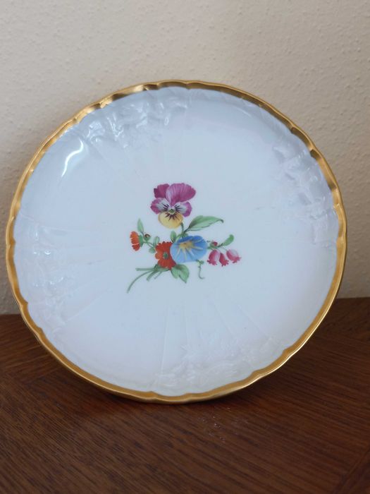 Stary talerzyk porcelanowy - KPM Berlin - 1849-70.