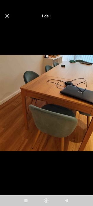 Pack 8 Cadeiras de jantar skulum