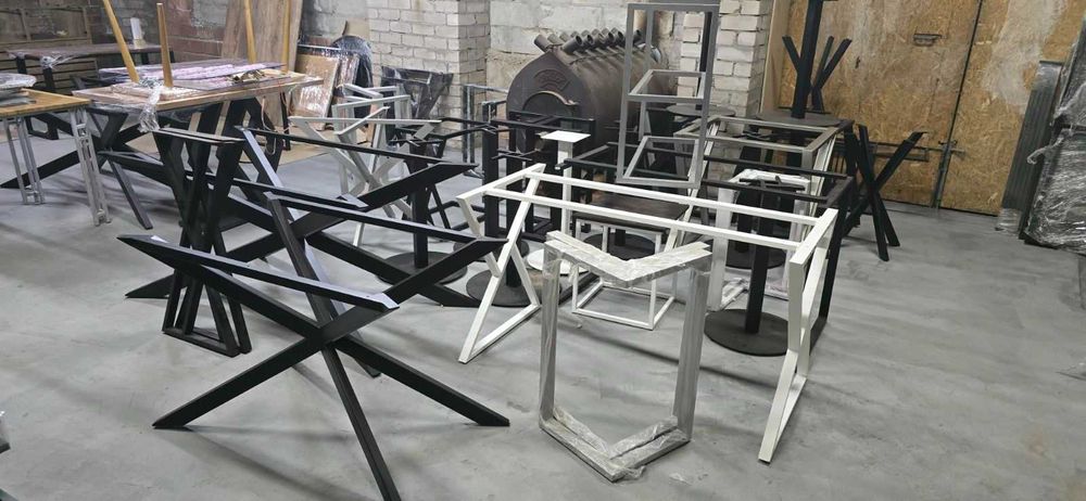 Каркаси під стіл, опори, столешніци, ножкі для столів