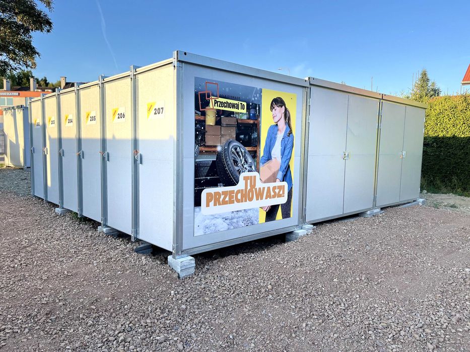 Magazyny samoobsługowe  Self Storage Kielce  Schowki  Garaż  Wynajem