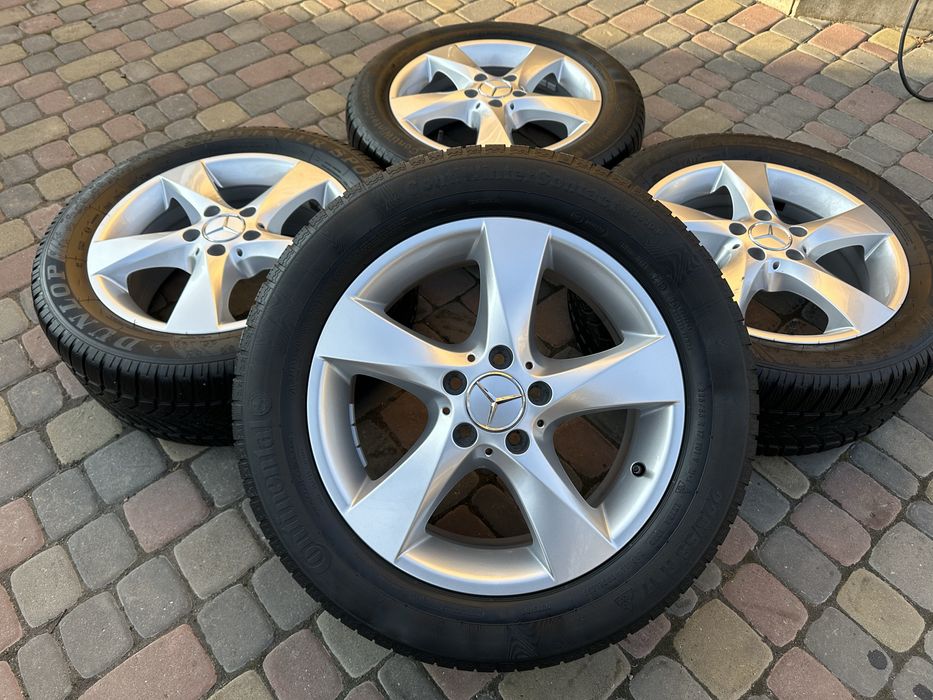 Диски R17 5 112 Mersedes Original з гумою 225/55/17
