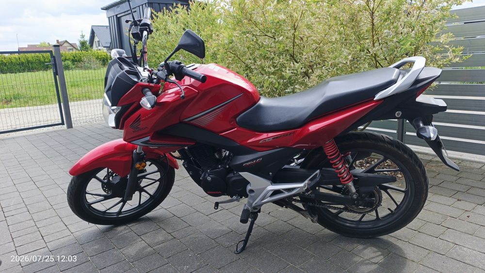 Honda cb125f 2018 rok.
