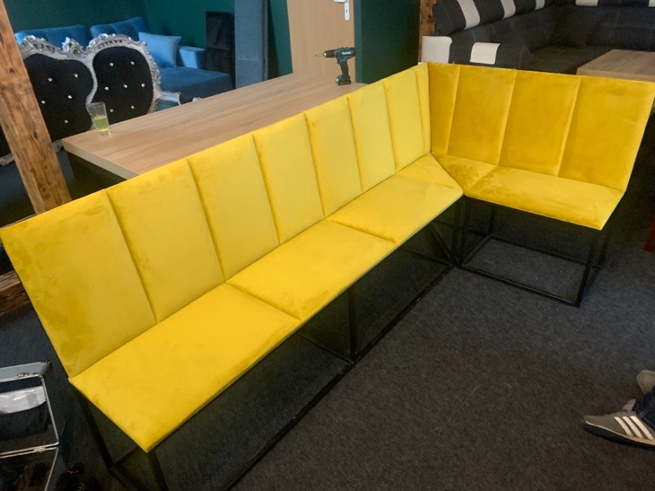 Ławki tapicerowane LOFT na wymiar