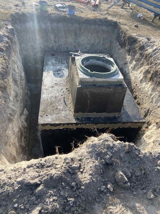 Надійний Септик із Єврокілець •Септик із Гідробетону •Під ключ•Дренаж