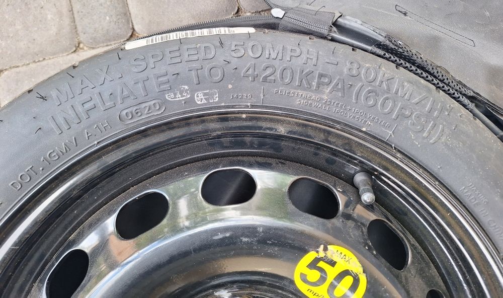 Докатка Volkswagen Golf T 125/70 R 16