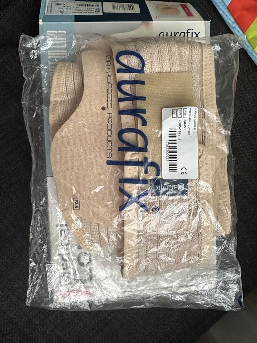 Корсет, бандаж для беременных, Aurafix AO-27 Л (105-115объем)бежевый