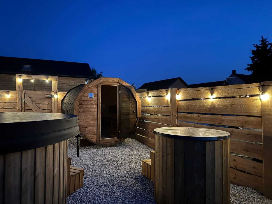 Spokojna przystań 5 minut od Energylandii – domki w Piotrowicach