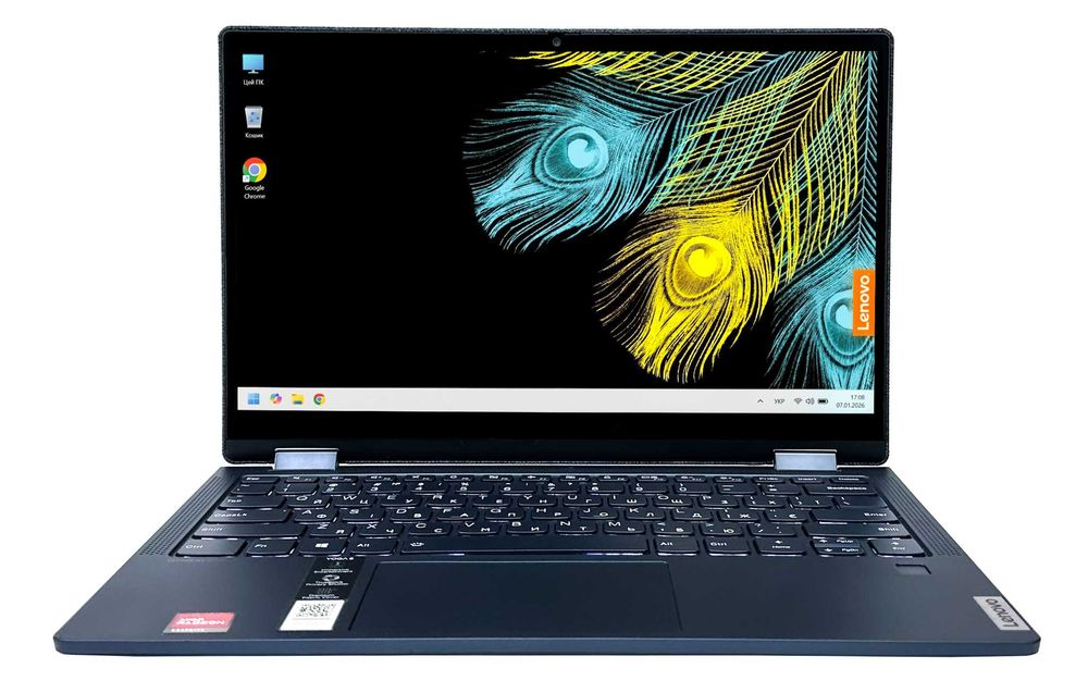 Ноутбук Lenovo Yoga 6 13ALC6: Ryzen 5-5500U/8ГБ/SSD 256ГБ/13.3" IPS