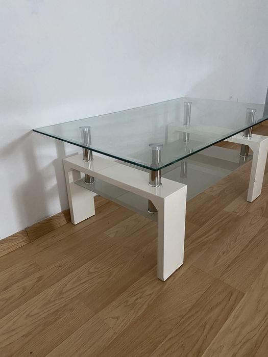 Stolik szklany kawowy