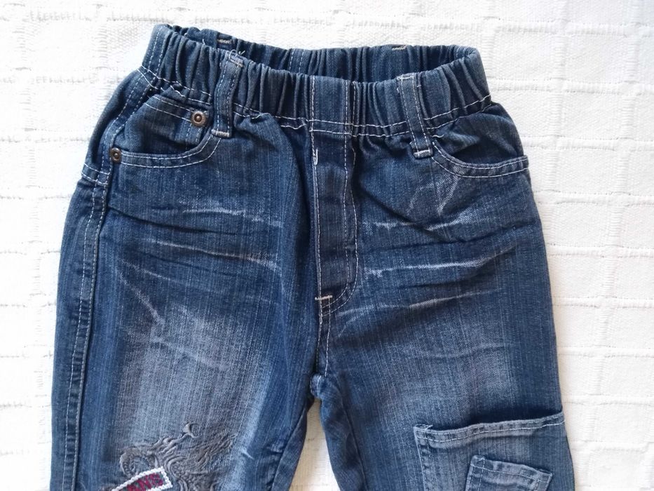 Calças Ganga Azuis MLong Jeans 4 Anos