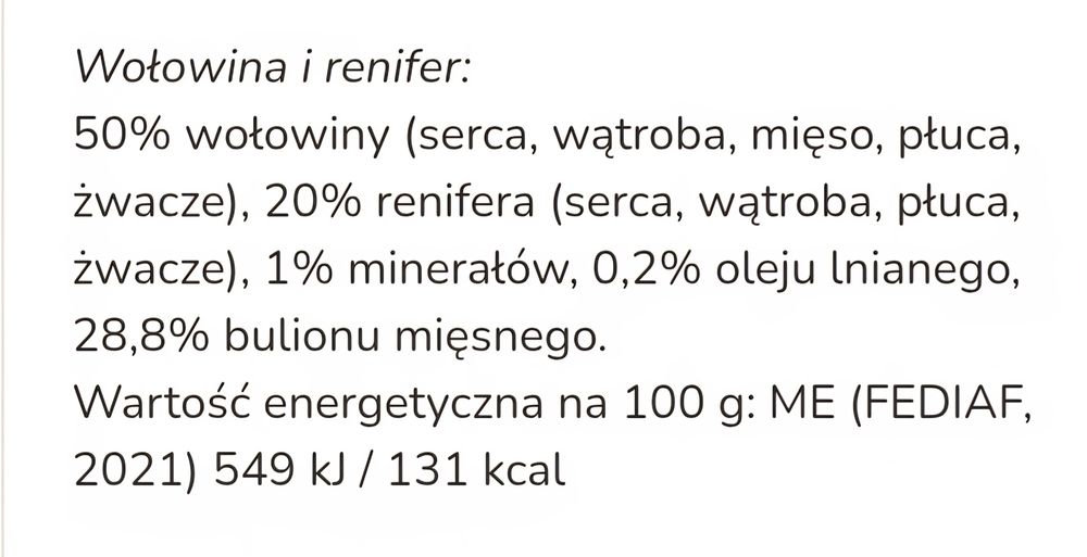 24x400g Rocco Wołowina z RENIFEREM
