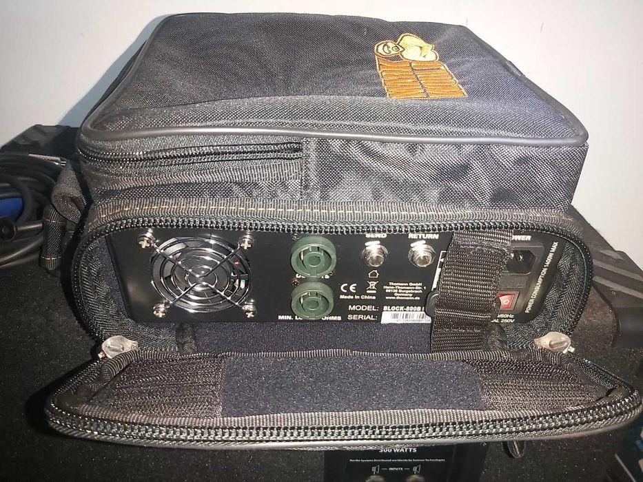 Baixo amp Harley Benton + colunas Hartke