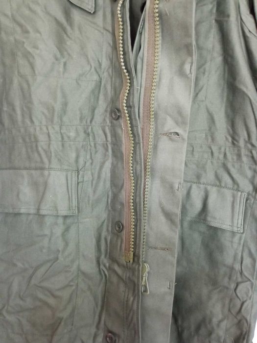 Casaco militar antigo M64 Exército Belga vintage verde tropa OD