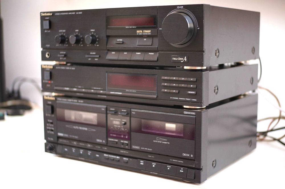 Wieża Technics SU-X911, ST-X933, RS-X911 - ładny stan, 100 % sprawny