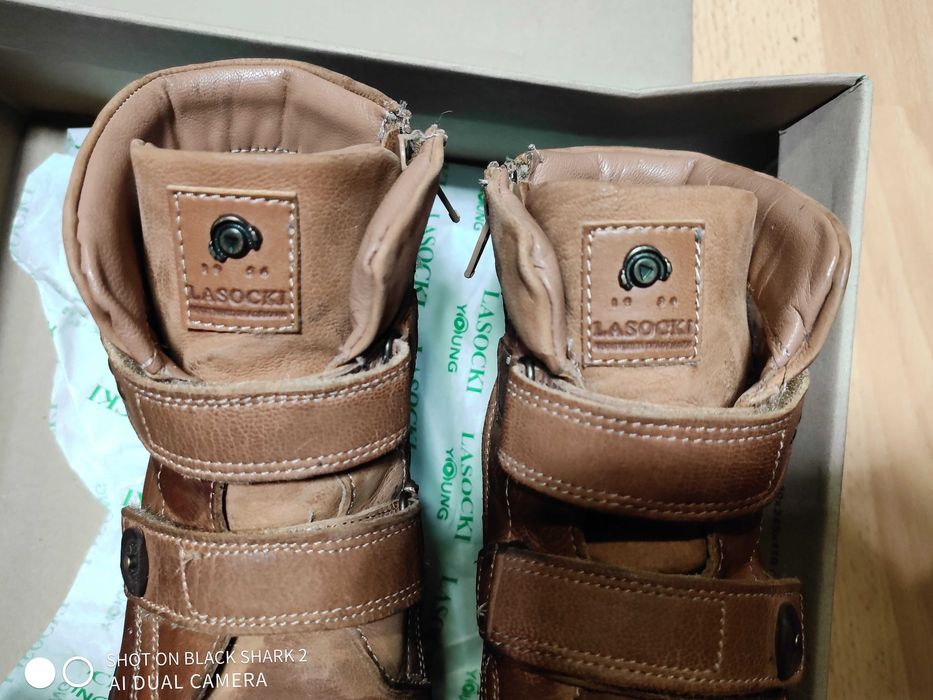 Buty skórzane lasocki
