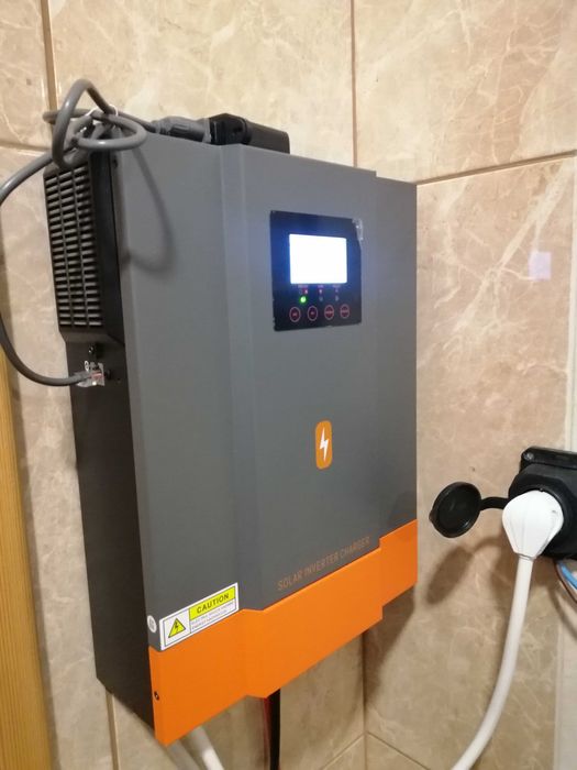 Гібрідний інфертор на 1,5кВт + акамулятор 100 А/г літ/зал/фосф