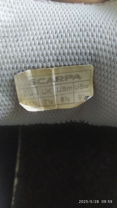 Scarpa GORE-TEX трекінгові черевики