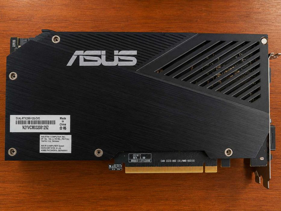 ASUS Dual GeForce RTX 2060 EVO 12GB GDDR6