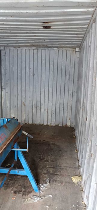 Kontener magazynowy 20' DV morski szary/ Kraków